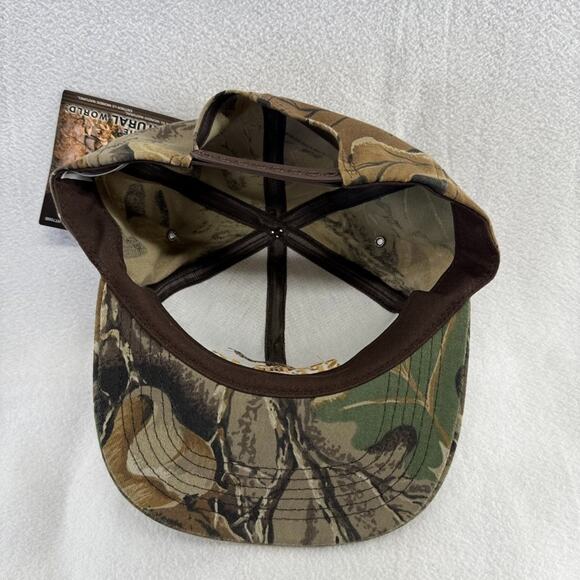 Vintage Speed Advantage Camo Snapback Hat Camouflage Hunting NEW All Over - Picture 3 of 5